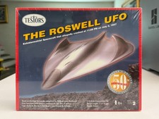 Listing image for Testors Roswell UFO No. 555 50th Anniversary Collector's Edition Model Kit NIB