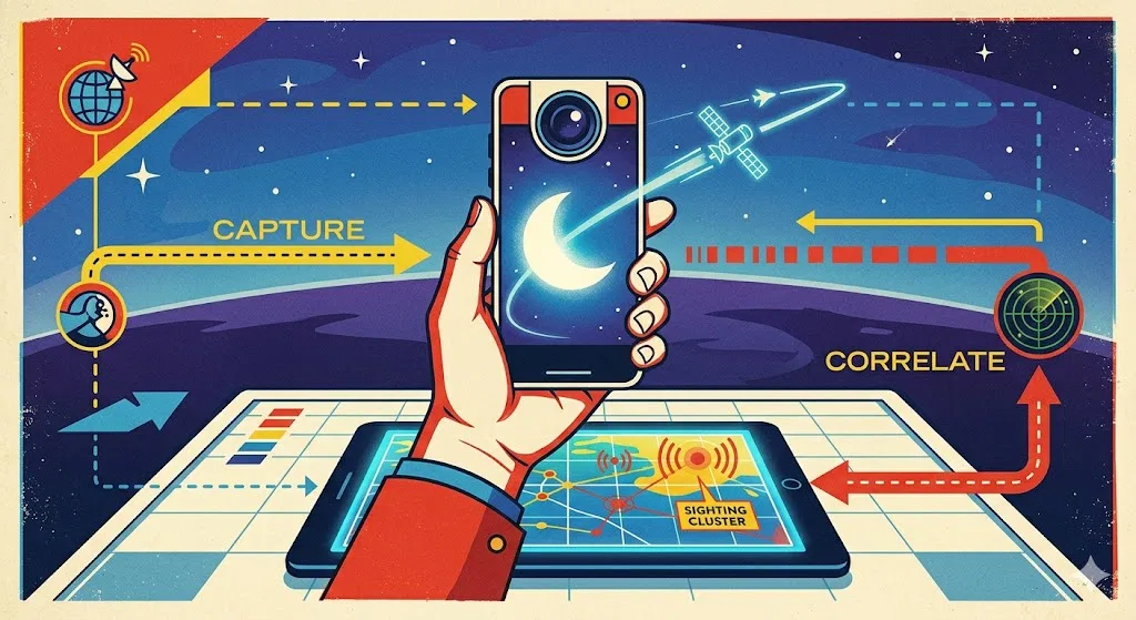 Overview image for Can a UFO App Fix Old Data Problems? | UFO Archives